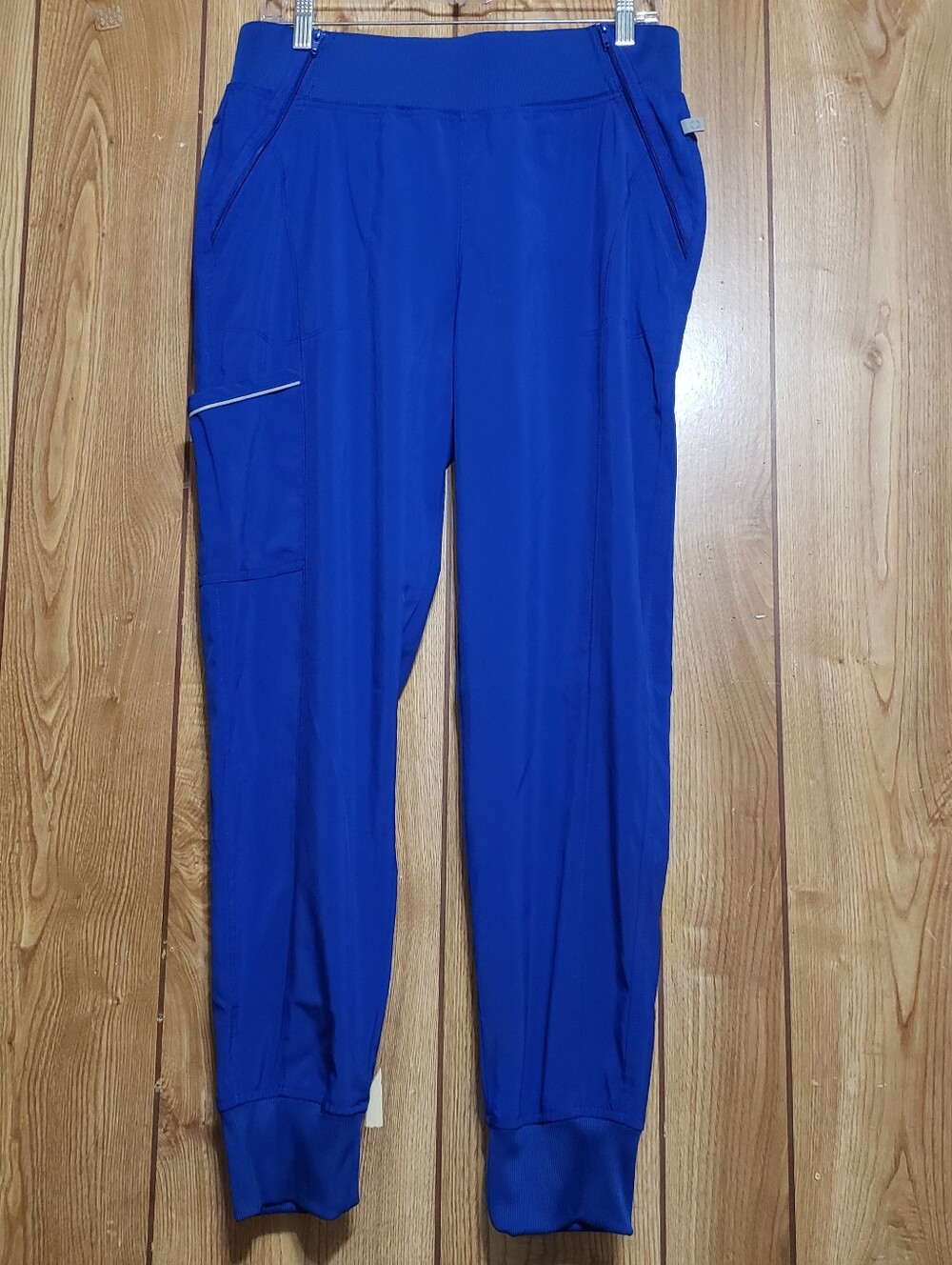 Electric Blue Cherokee Scrubs Infinity High Rise Jogger Pant Med Medical Dental